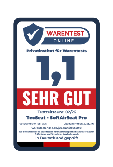 Warentest Online - Note 1,1 - Sehr gut